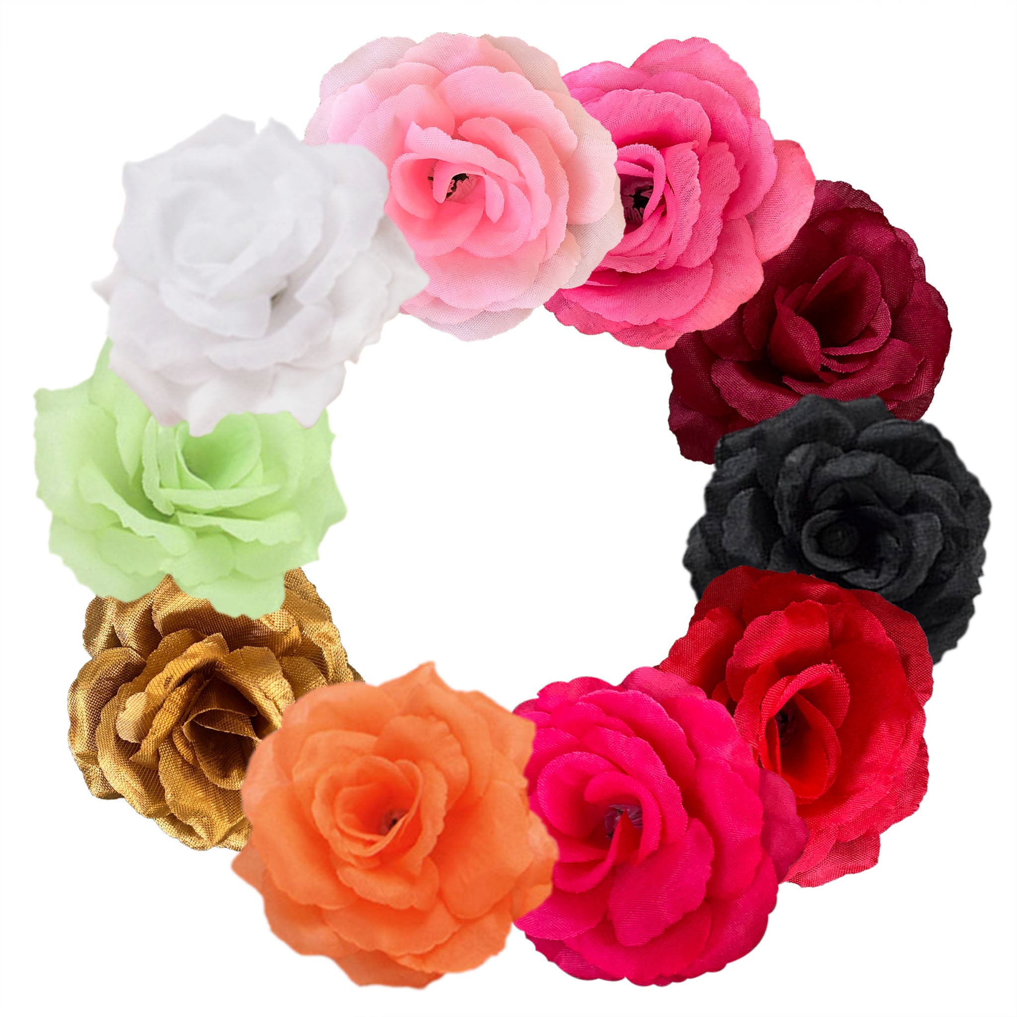 2.36 inch Bulk Silk Roses Wholesale Flowers