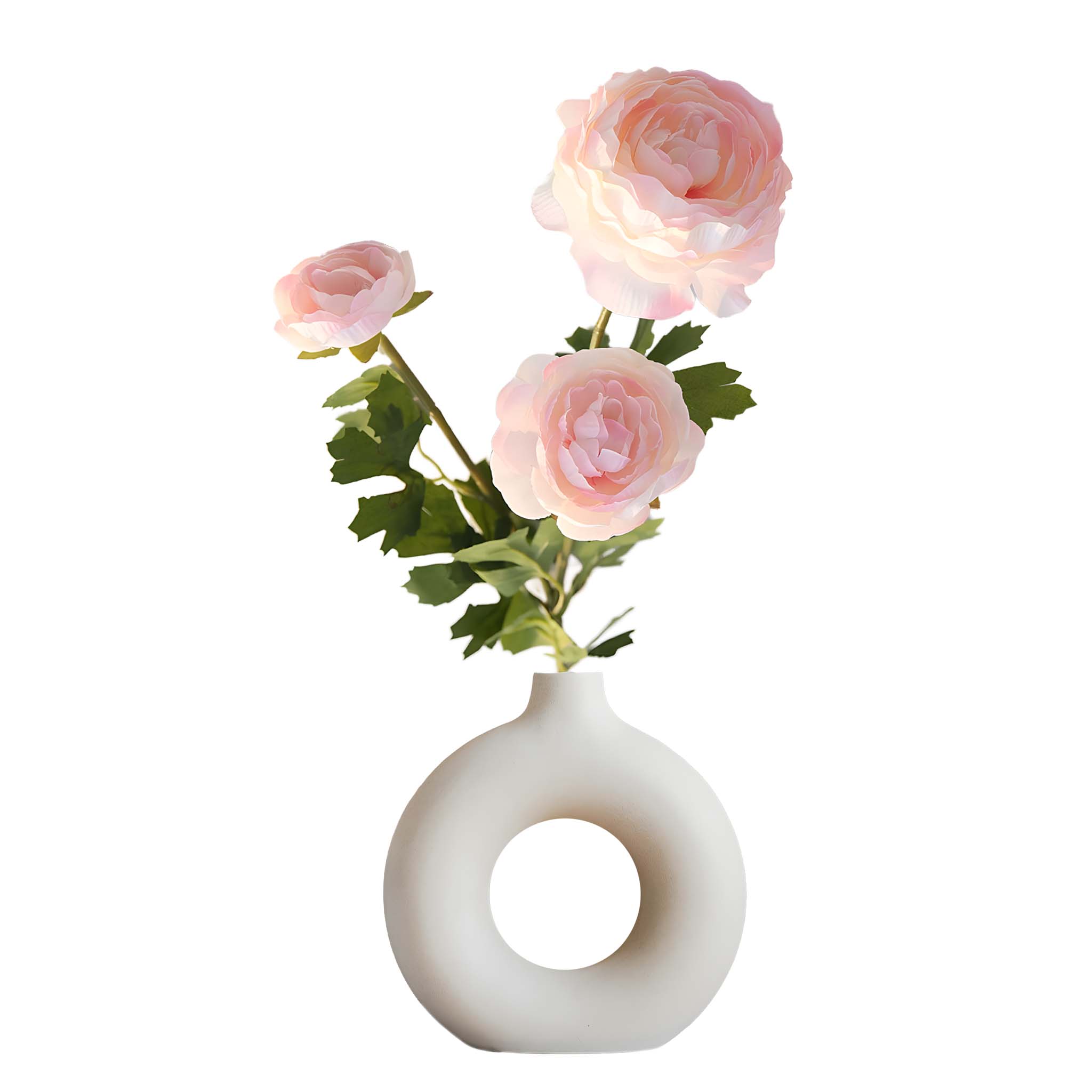 10pcs Artificial Silk Ranunculus Spray Flowers