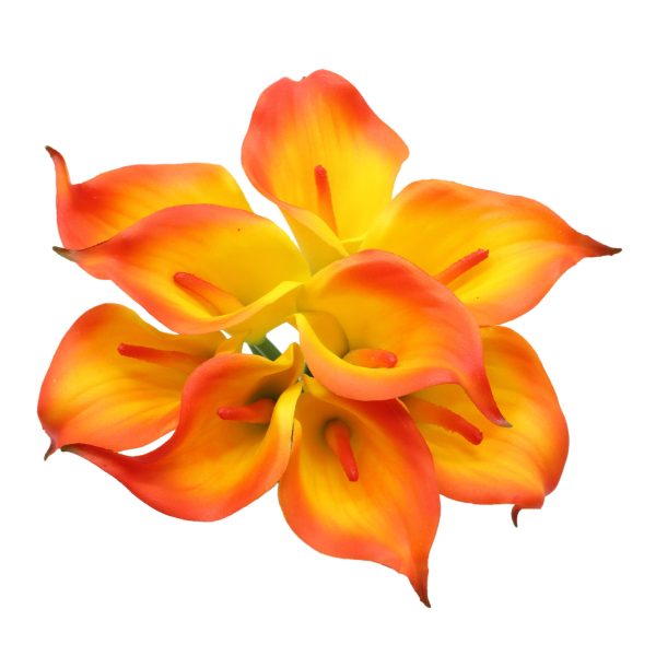 Artificial Calla Lily Latex Flowers Various Colors
