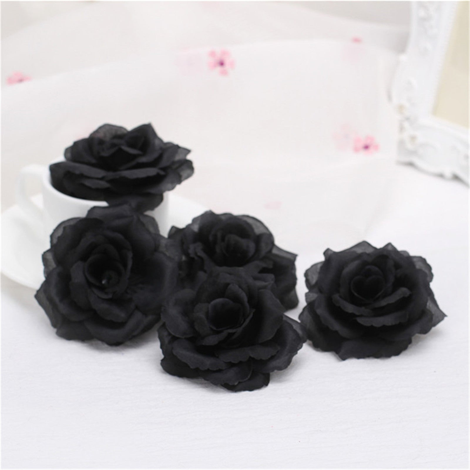 2.36 inch Bulk Silk Roses Wholesale Flowers