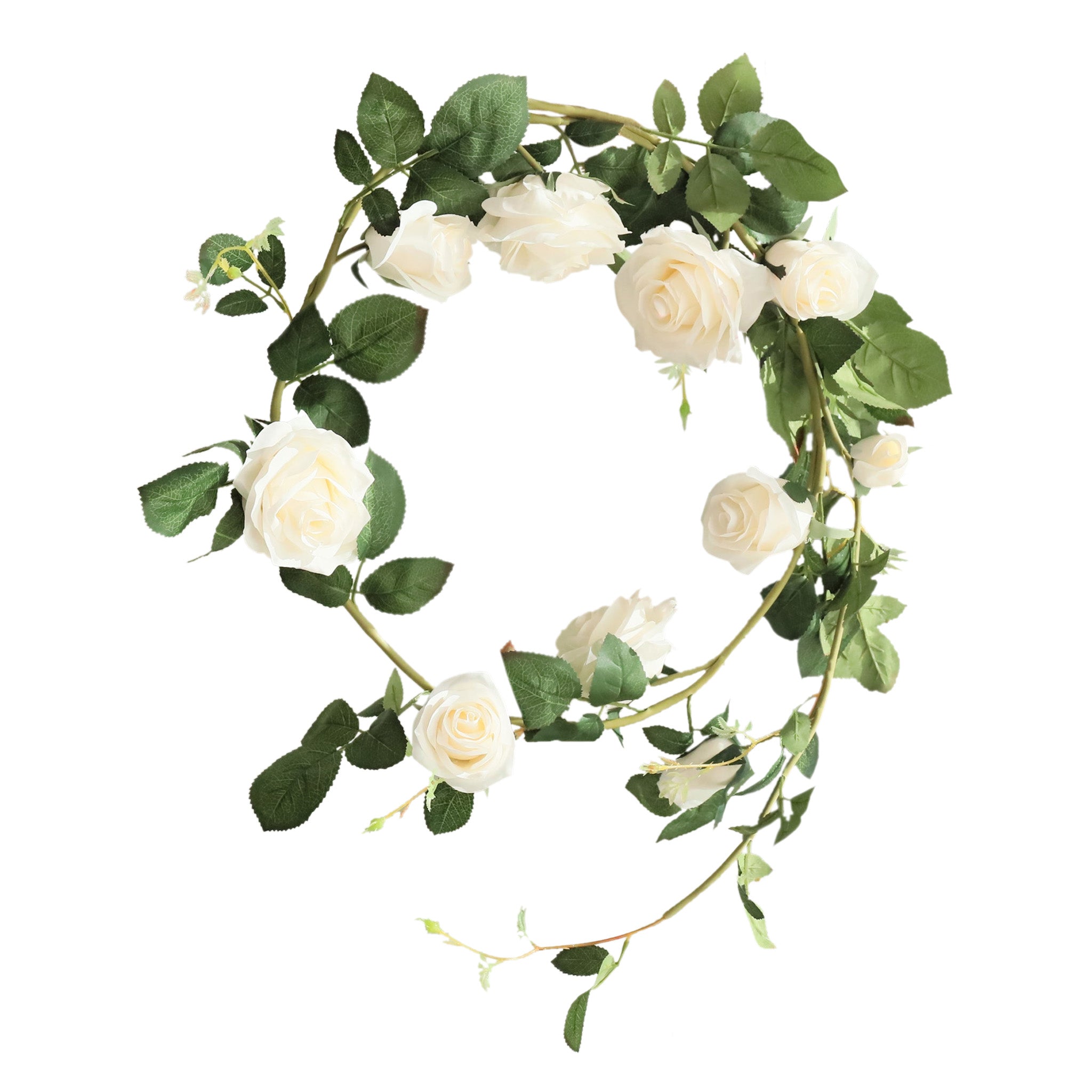 Wedding Arch Flower Vines Fake Rose Garlands for Home Indoor Outdoor