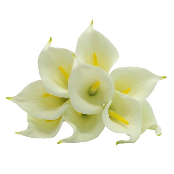 Artificial Calla Lily Latex Flowers Various Colors