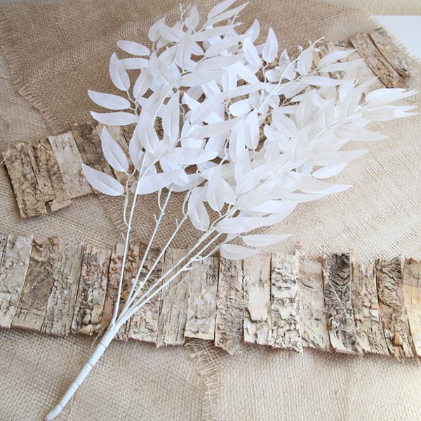 10pcs Artificial Olive Plants