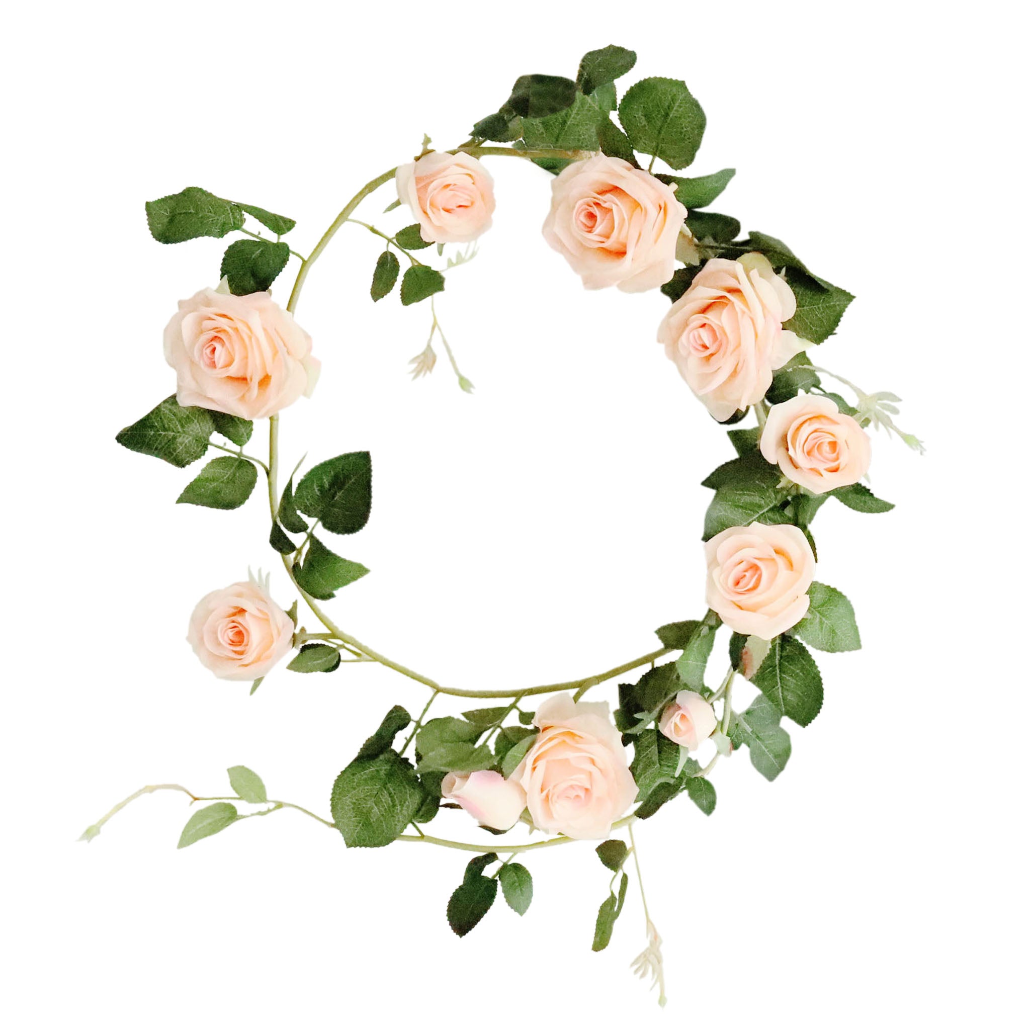 Wedding Arch Flower Vines Fake Rose Garlands for Home Indoor Outdoor