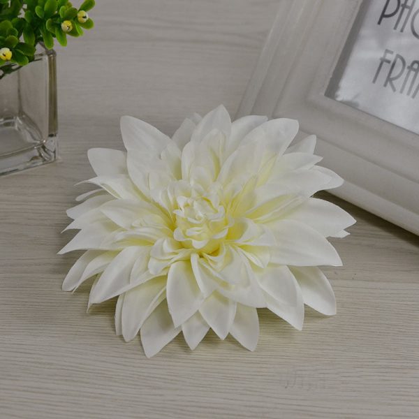 50 Bulk Silk Dahlia Flowers 5.1