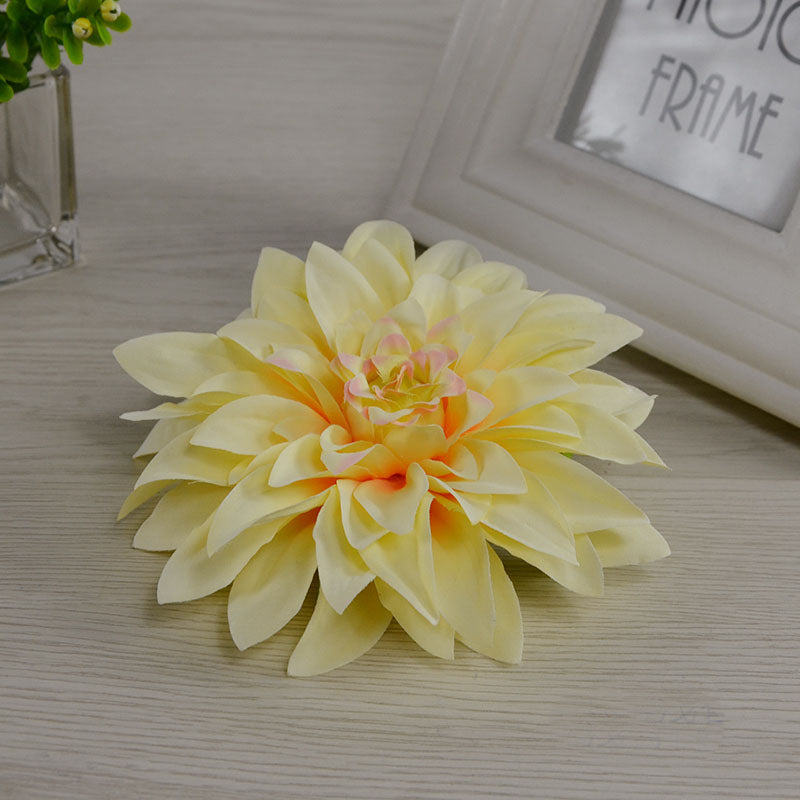 50 Bulk Silk Dahlia Flowers 5.1