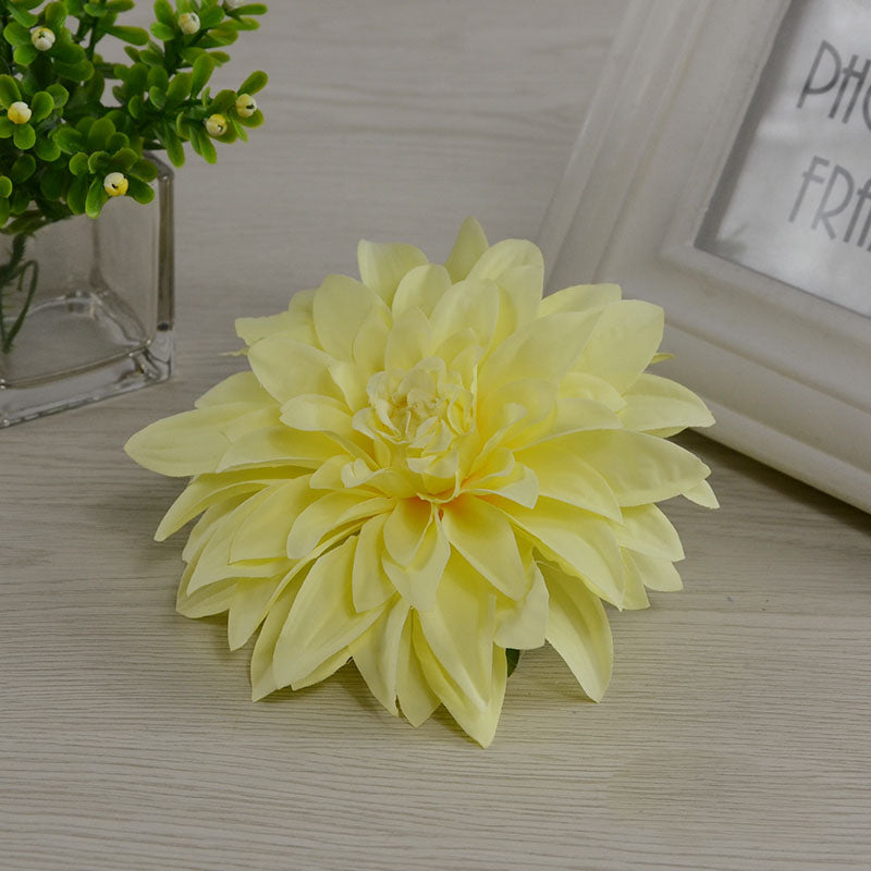 50 Bulk Silk Dahlia Flowers 5.1