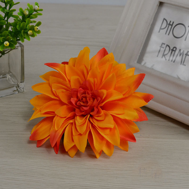 50 Bulk Silk Dahlia Flowers 5.1