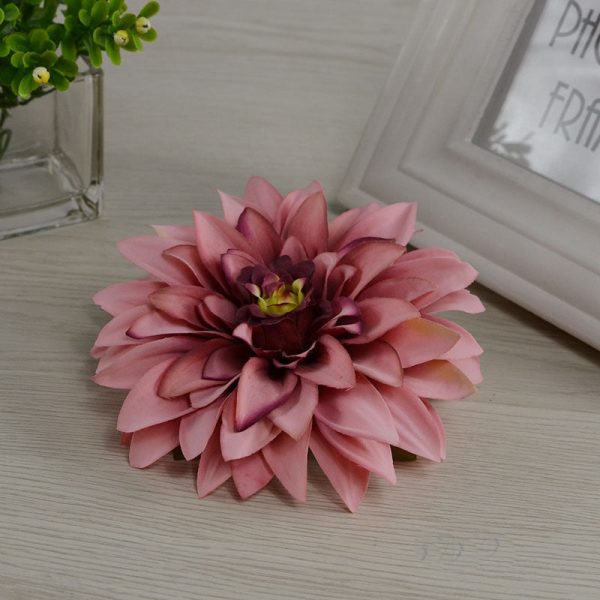 50 Bulk Silk Dahlia Flowers 5.1