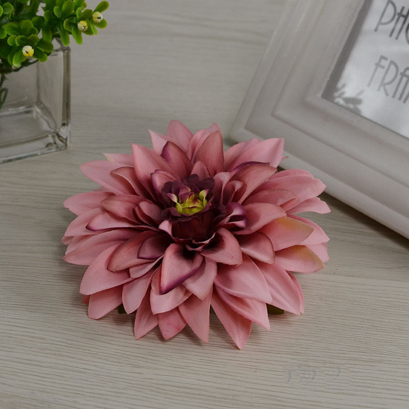 50 Bulk Silk Dahlia Flowers 5.1