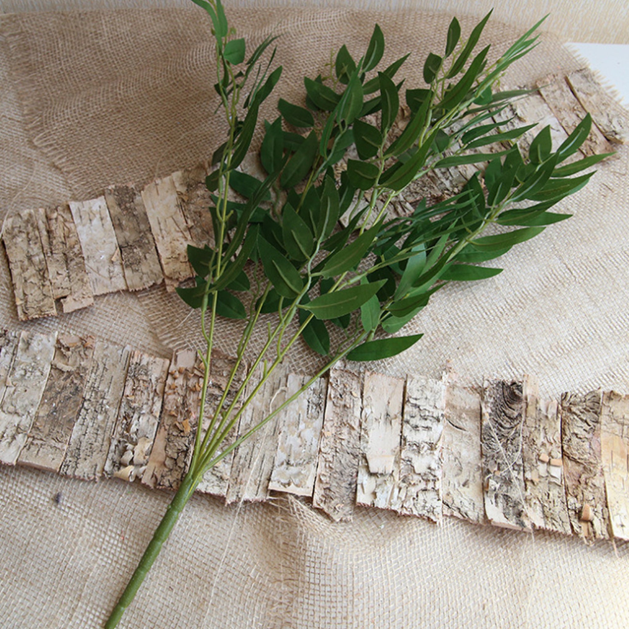 10pcs Artificial Olive Plants