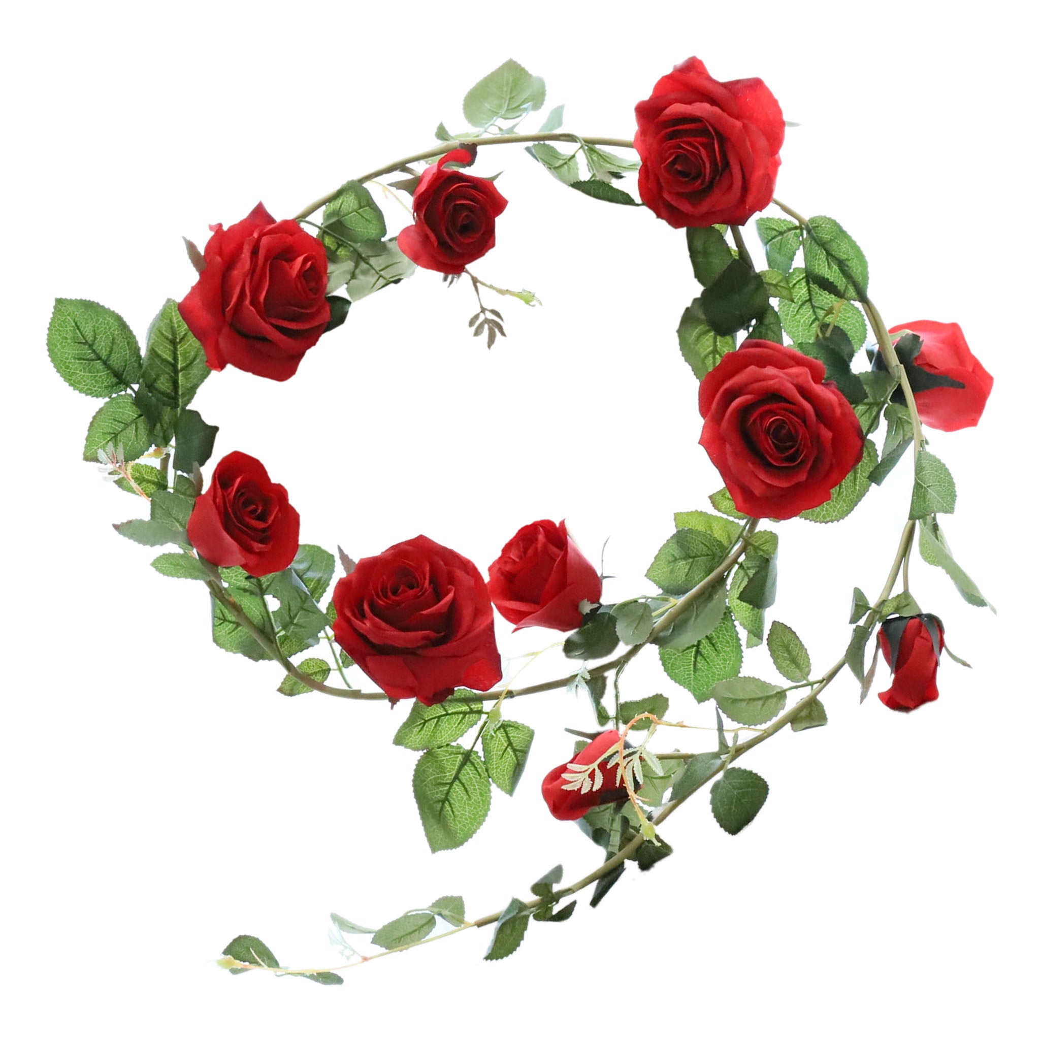 Wedding Arch Flower Vines Fake Rose Garlands for Home Indoor Outdoor