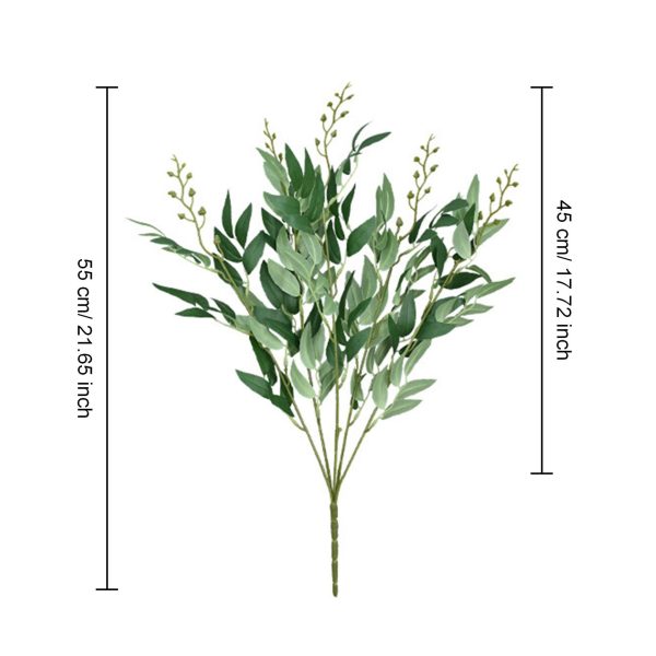10pcs Artificial Olive Plants