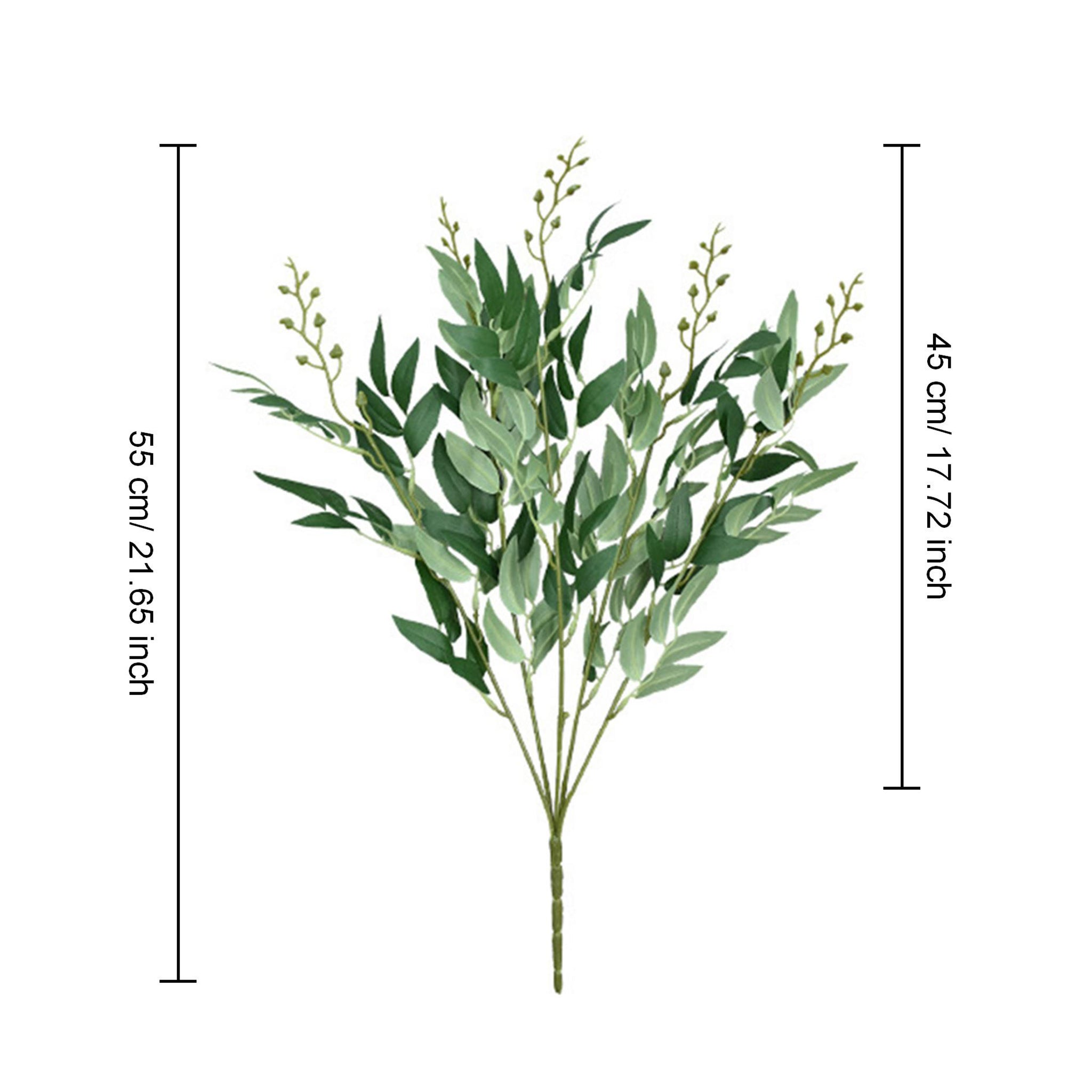 10pcs Artificial Olive Plants