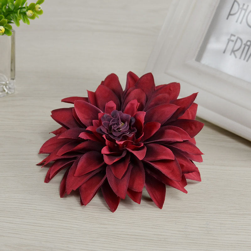 50 Bulk Silk Dahlia Flowers 5.1