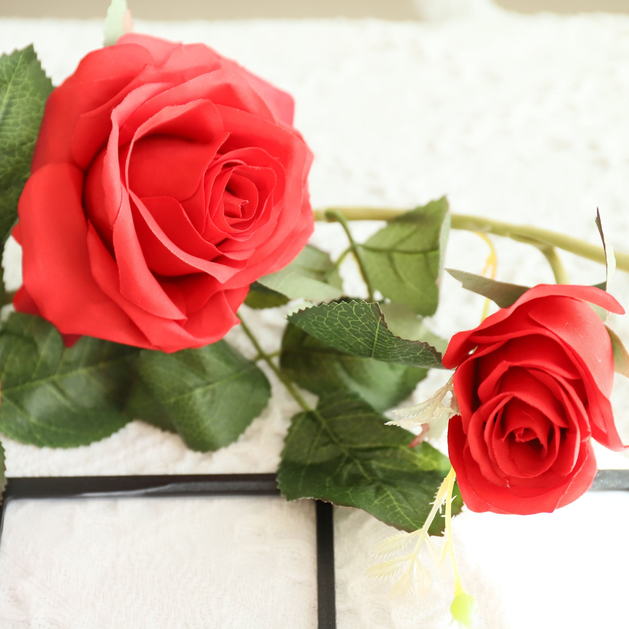 Wedding Arch Flower Vines Fake Rose Garlands for Home Indoor Outdoor
