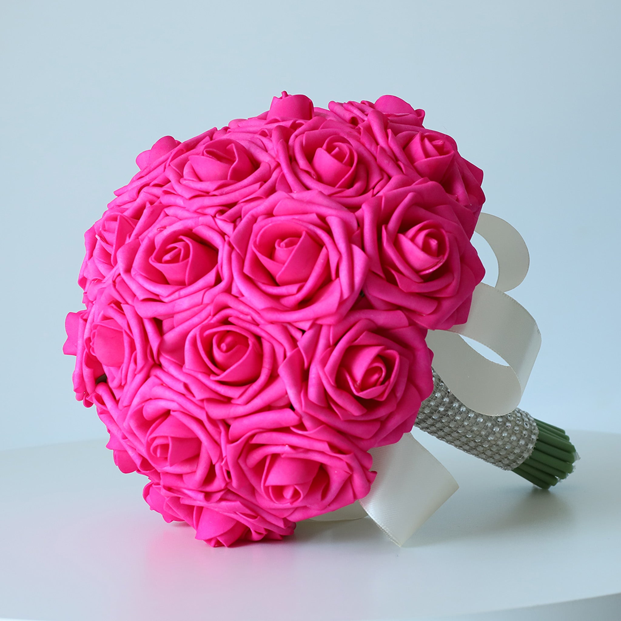 Hot Pink Wedding Bouquets Boutonnieres Corsages