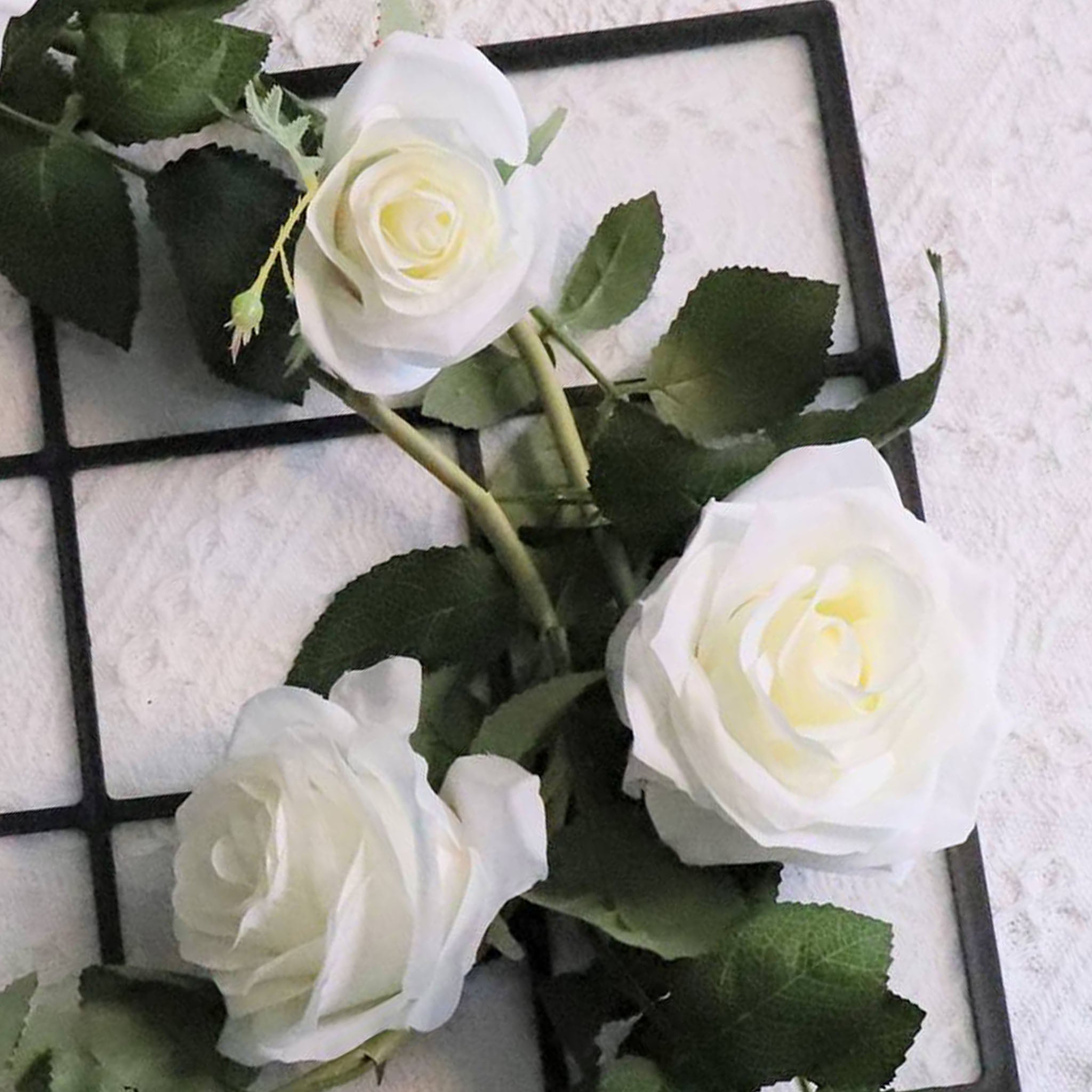 Wedding Arch Flower Vines Fake Rose Garlands for Home Indoor Outdoor