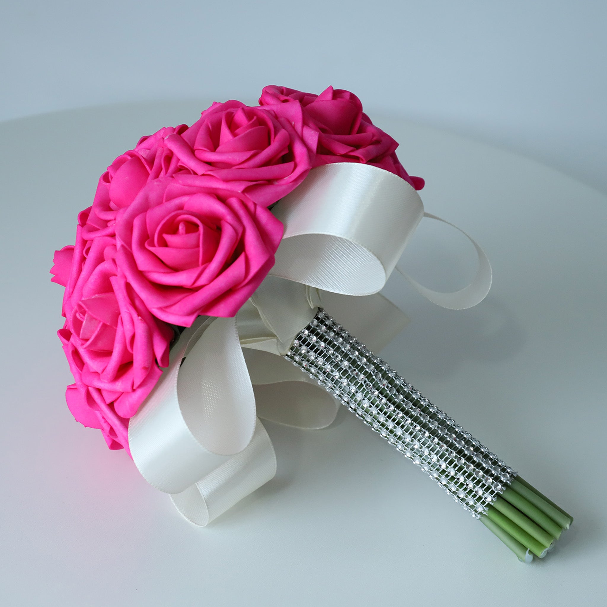 Hot Pink Wedding Bouquets Boutonnieres Corsages
