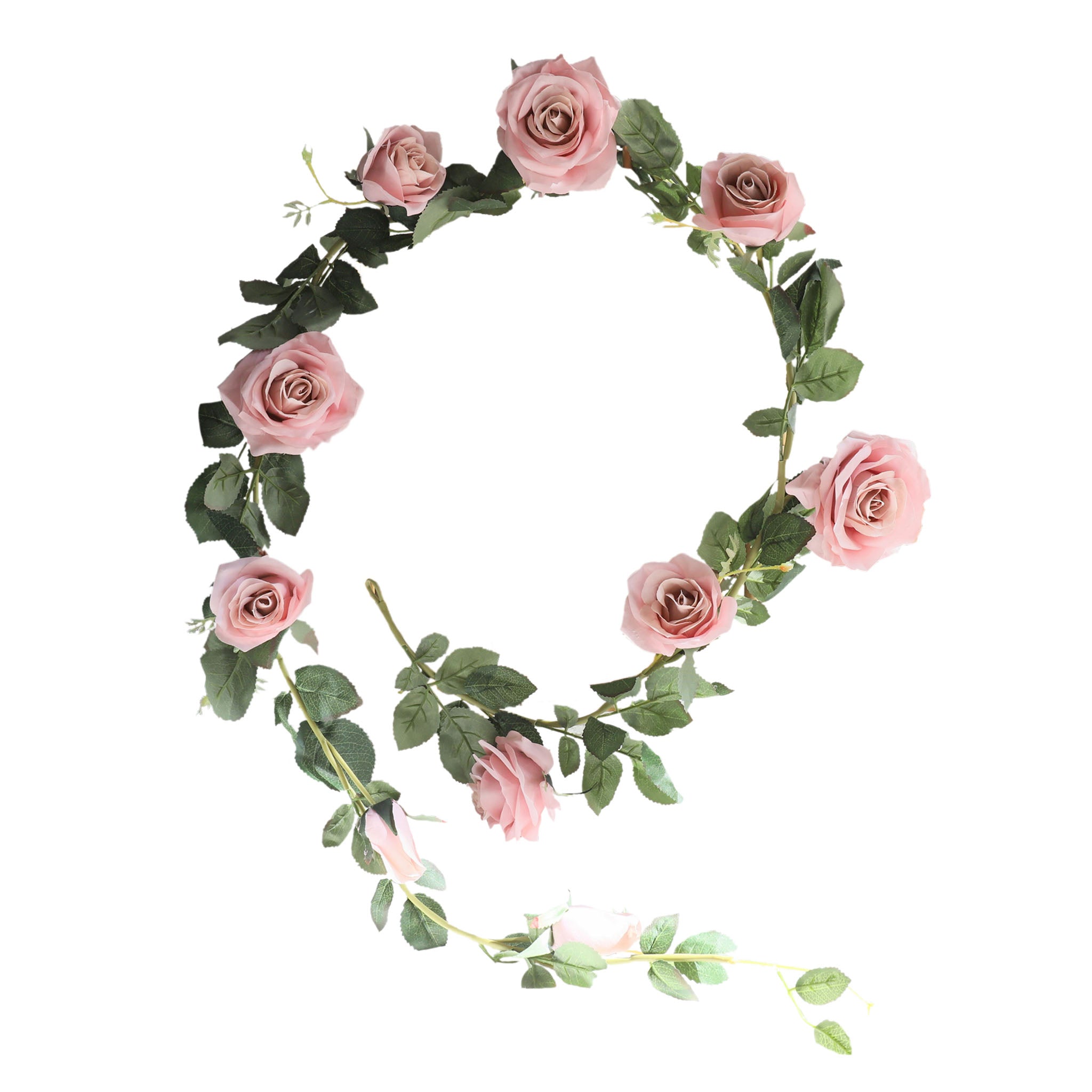 Wedding Arch Flower Vines Fake Rose Garlands for Home Indoor Outdoor