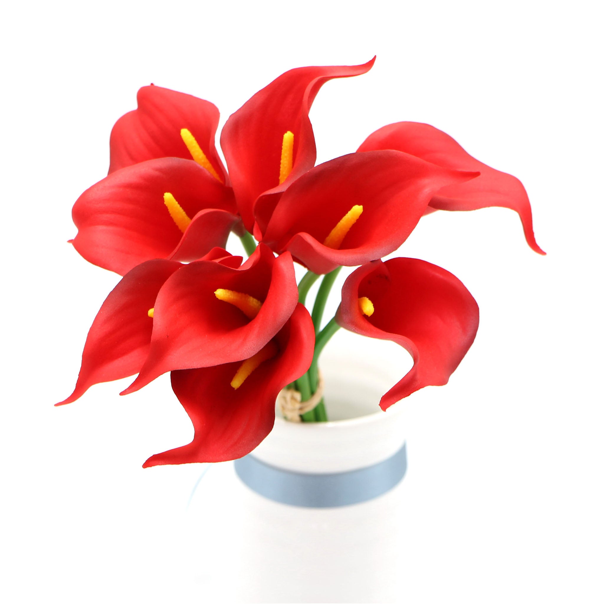 Artificial Calla Lily Latex Flowers Various Colors