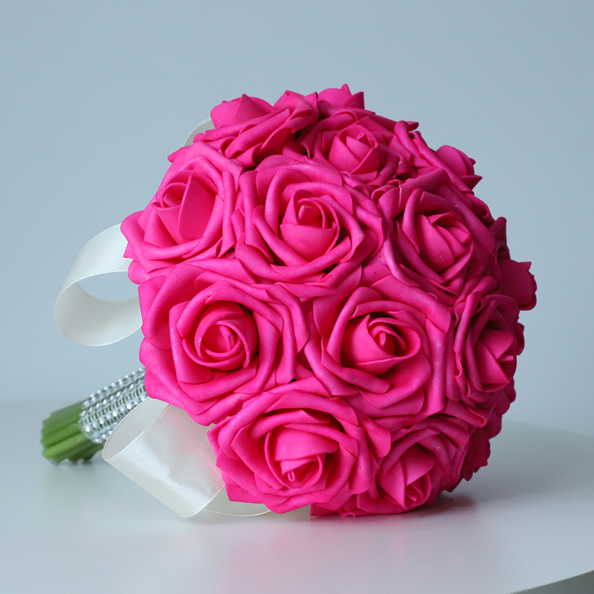 Hot Pink Wedding Bouquets Boutonnieres Corsages