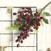 Artificial Berry Plants Olive Fruit Beans 5 Branches - Image 7
