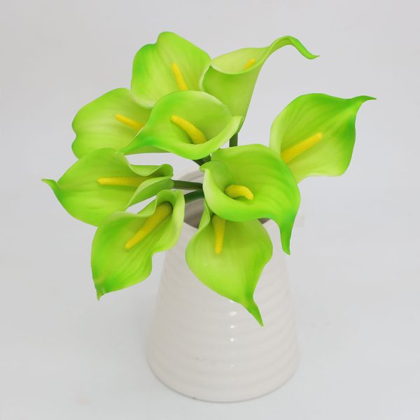 Artificial Calla Lily Latex Flowers Various Colors