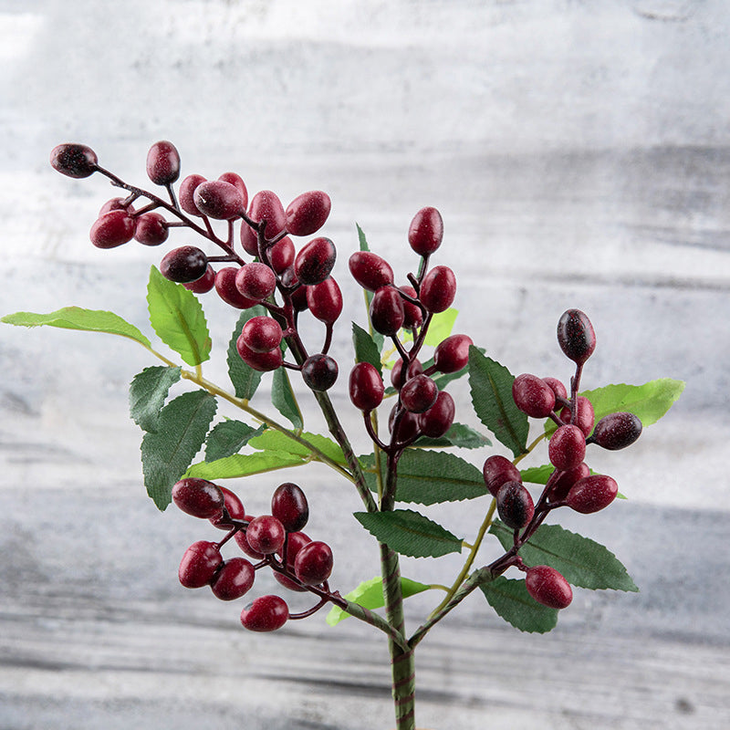 10 Artificial Plant Berry Olive Fruit Beans