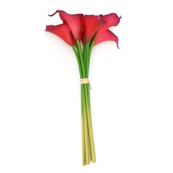 Artificial Calla Lily Latex Flowers Various Colors