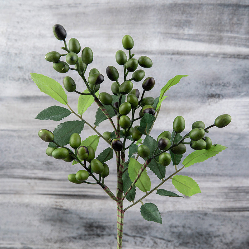 10 Artificial Plant Berry Olive Fruit Beans