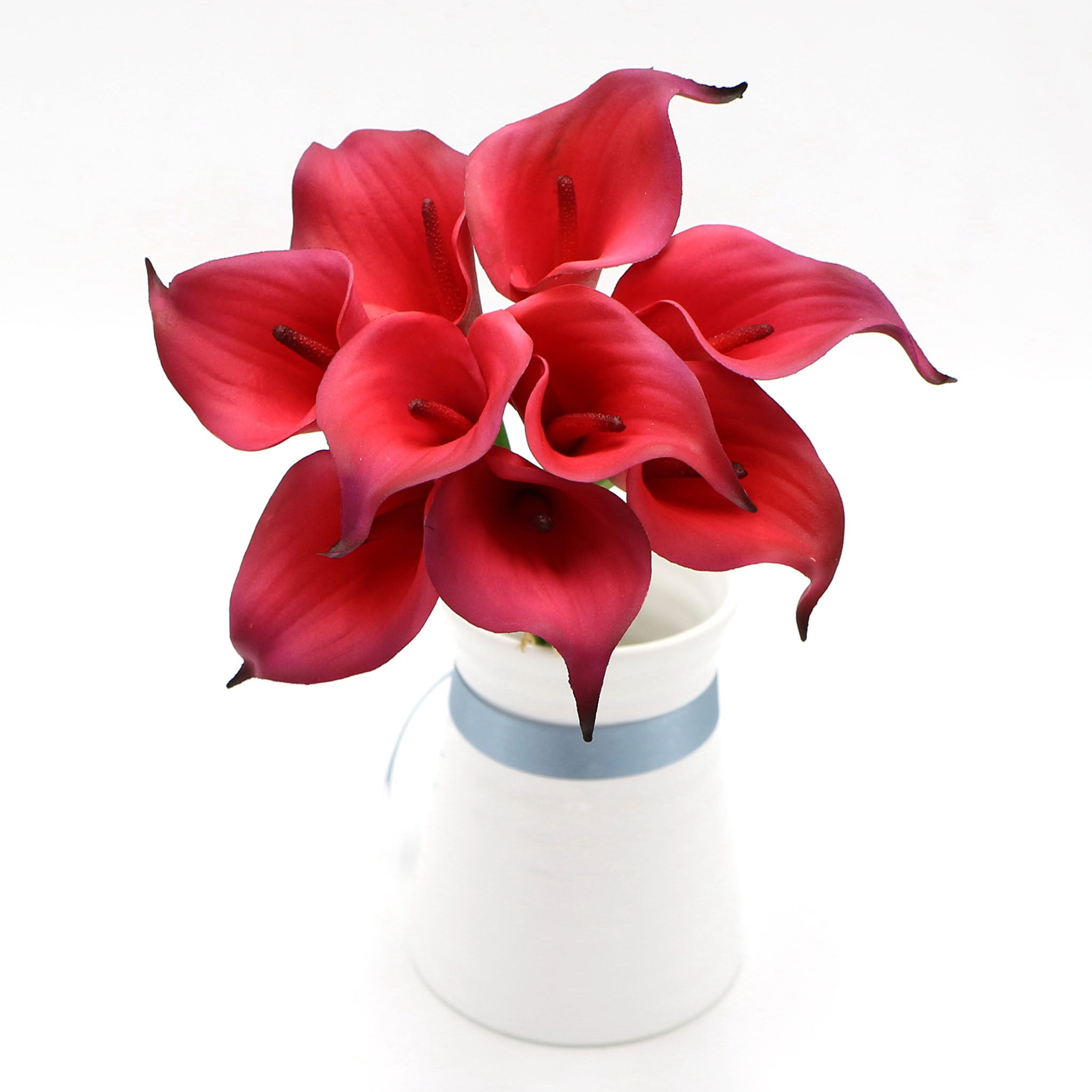 Artificial Calla Lily Latex Flowers Various Colors