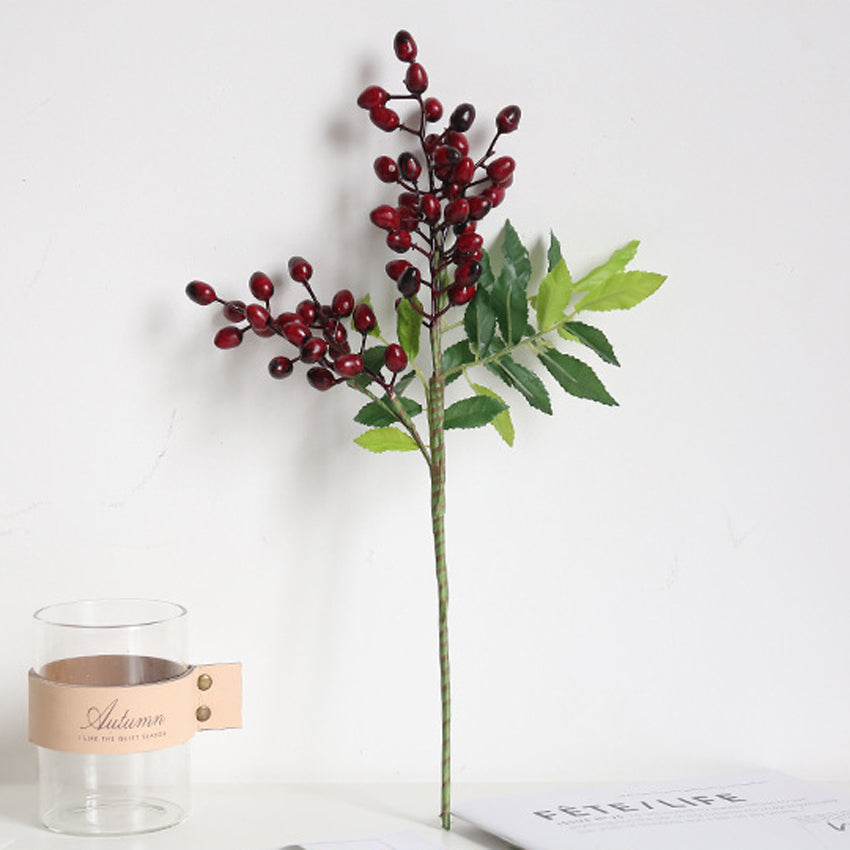 10 Artificial Plant Berry Olive Fruit Beans