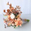 Fall Wedding Bouquets Artificial Terracotta Flowers - Image 16