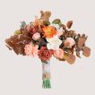 Fall Wedding Bouquets Artificial Terracotta Flowers - Image 10