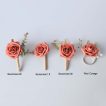 Fall Wedding Bouquets Artificial Terracotta Flowers - Image 22