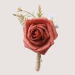 Fall Wedding Bouquets Artificial Terracotta Flowers - Image 19