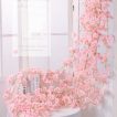 Artificial Cherry Blossom Vines for Wedding Arbor Backdrop - Image 5